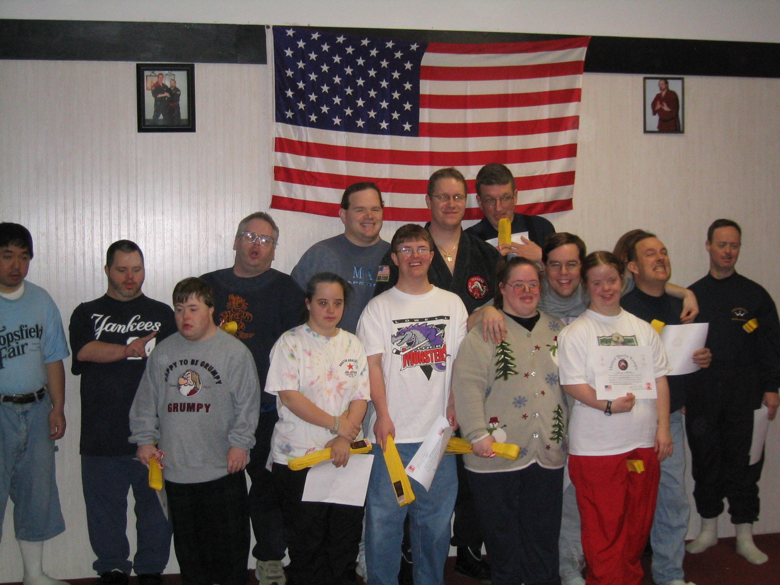 Sensei Kevin w/ Burlington Rec. sat. class