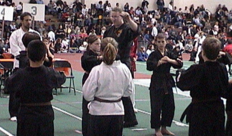 Sensei Judges at W.M.A.F. tourny