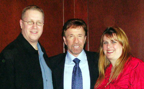 Sensei Kevin Mr.Chuck Norris and Miss Jacqui